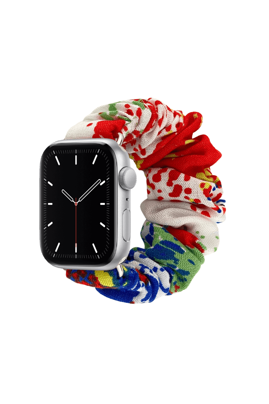 Scrunchie Apple Watch Band Rainbow - with Scrunchie