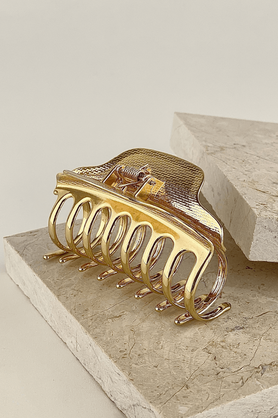 Claw Hair Clip Gold