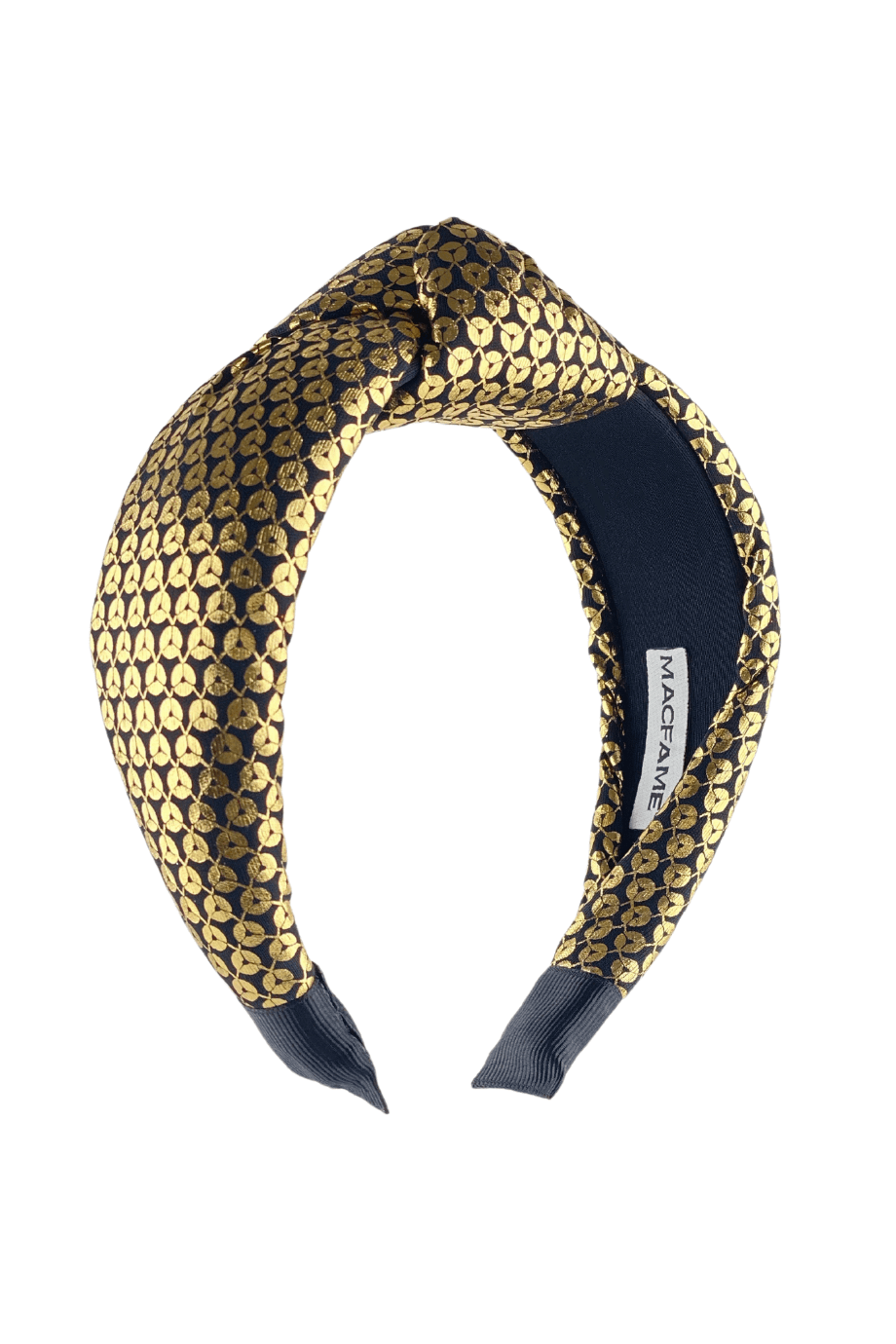 Gold Sequin Printed Women Headband