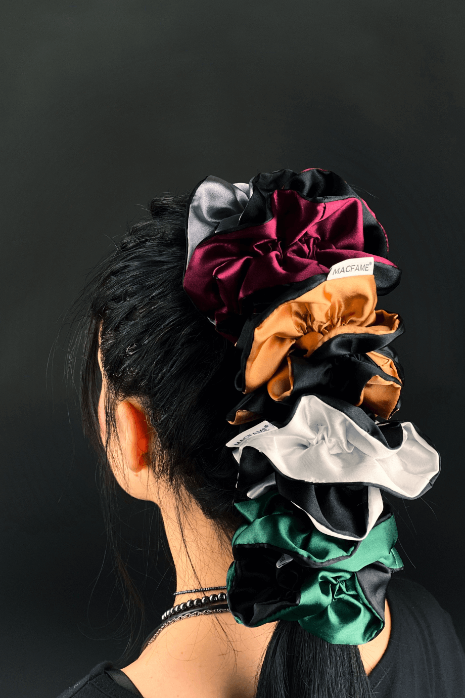 Saten Scrunchie Toka Modelleri