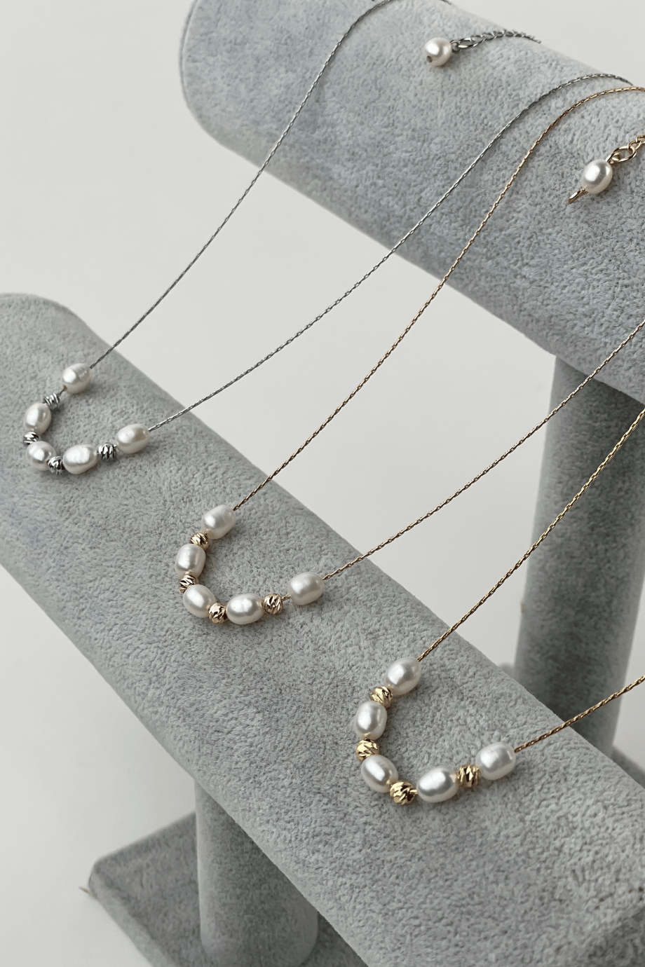 Freshwater Pearl Chain Necklace for Women