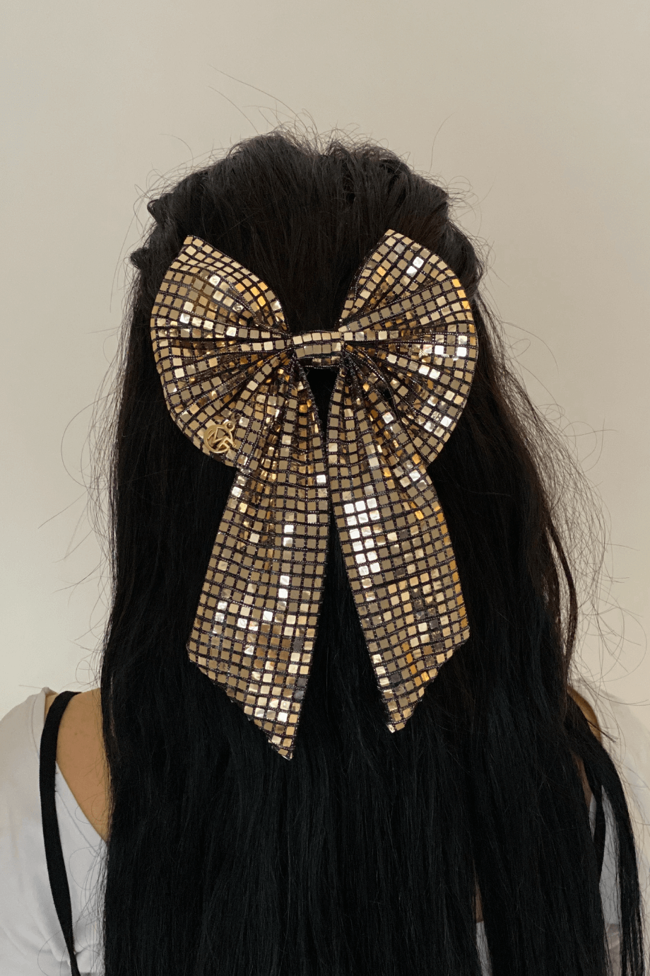 Led Light Up Hair Clip Gold