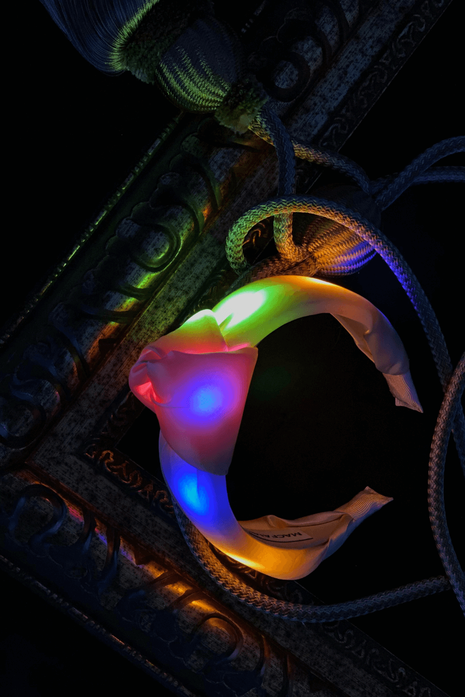 Led Light Up Padded Headband Pastel Pink