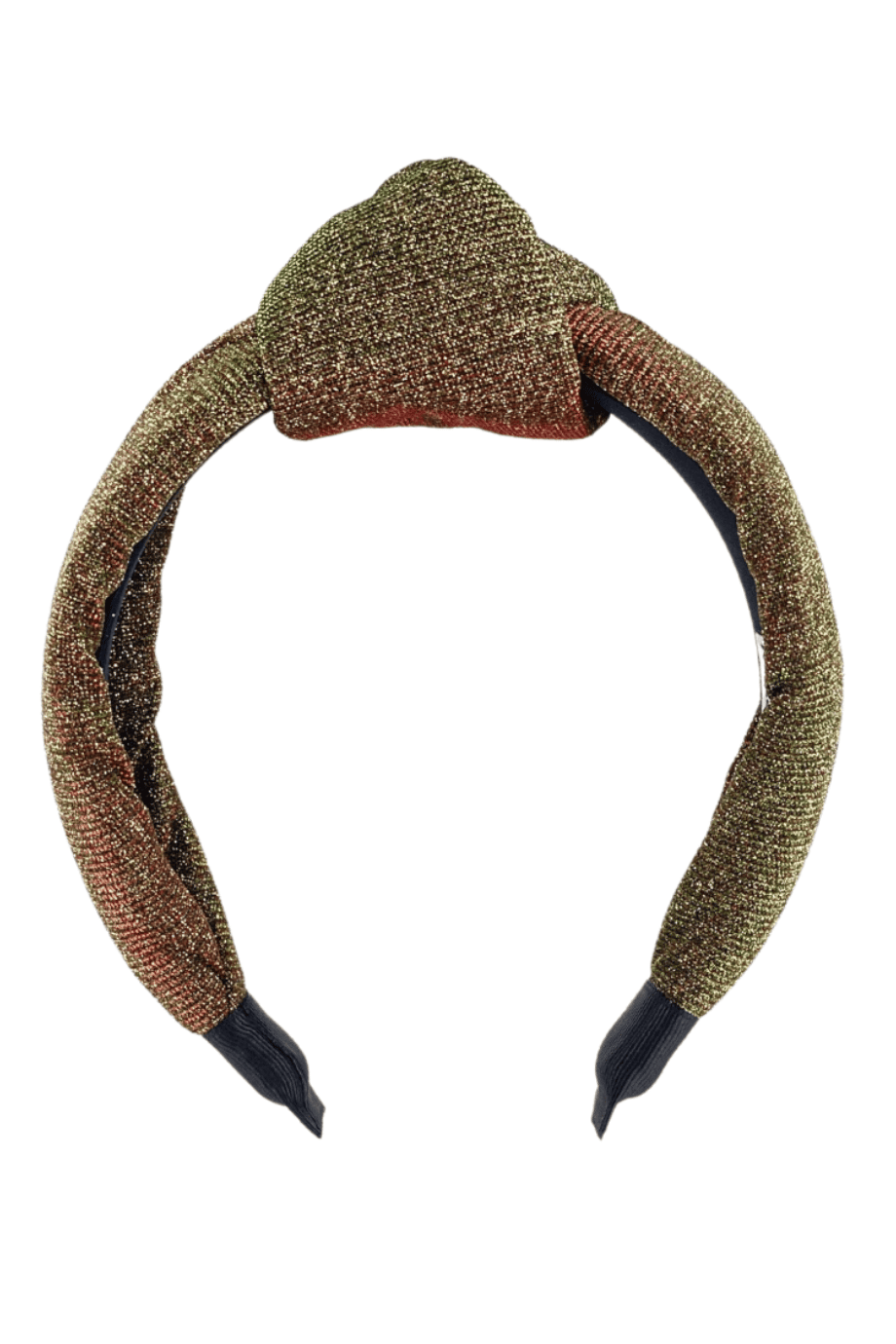 Silvery Padded Headband Iridescent