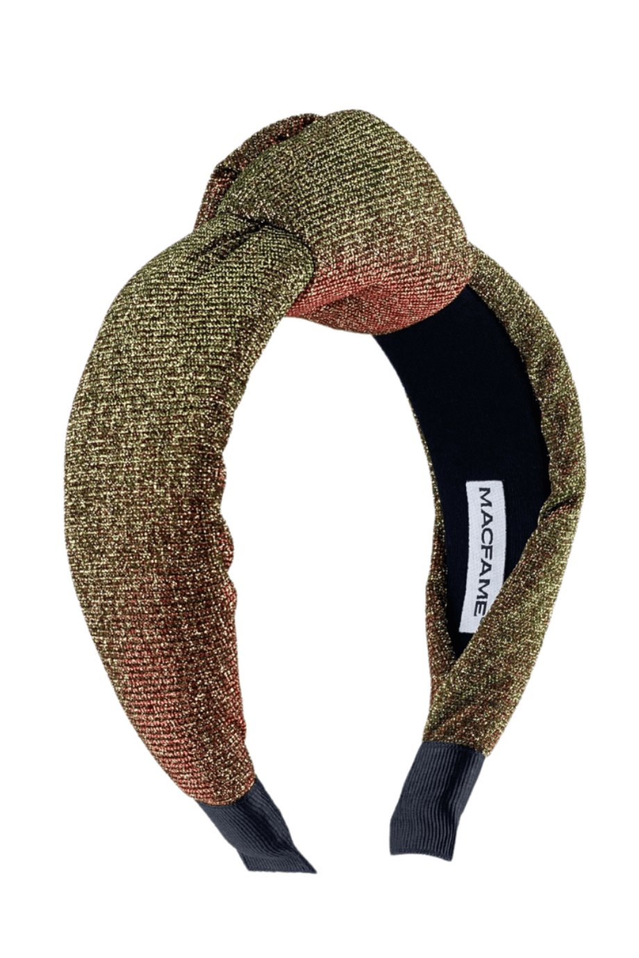 Silvery Padded Headband Iridescent