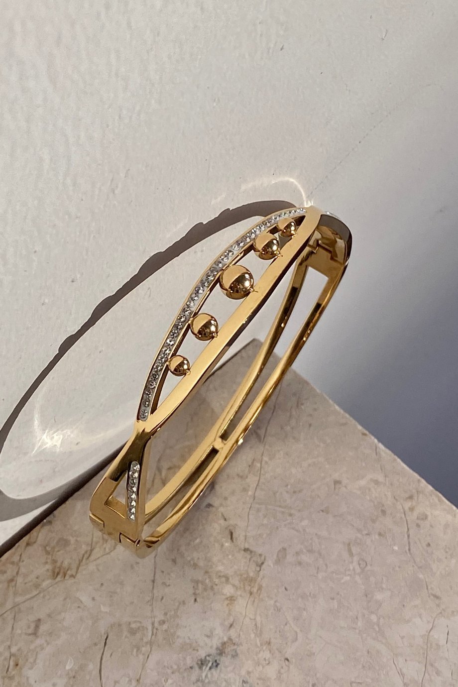 Gold Kelepçe Bileklik Modelleri
