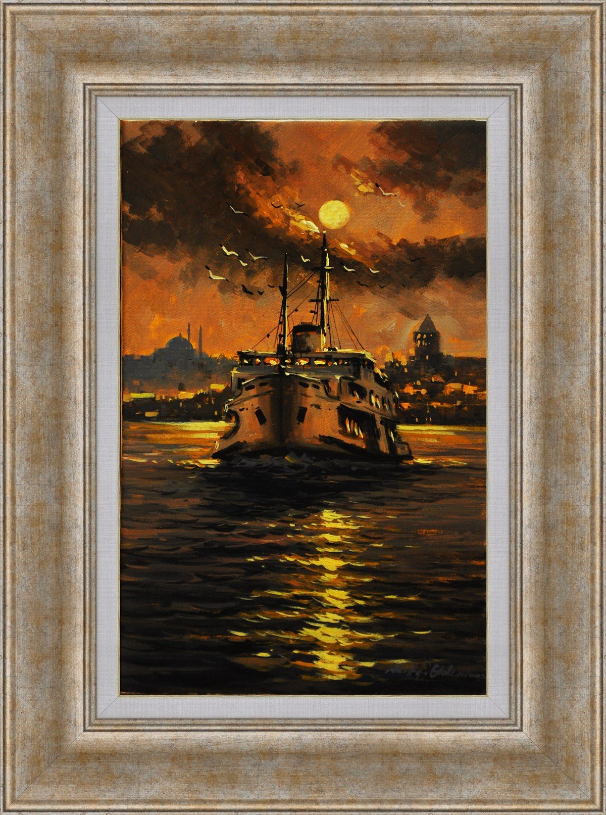 Karanlıktaki Gemi | 50 x 70