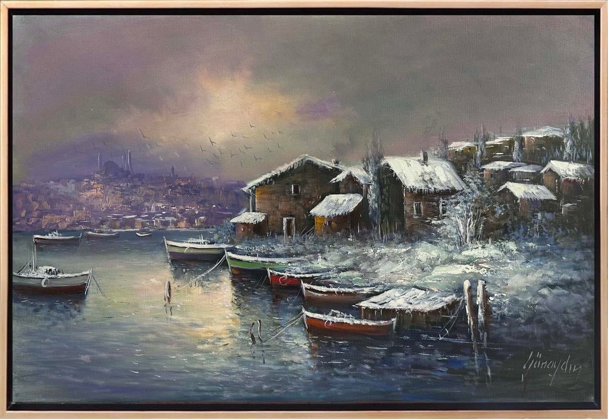 Manzara yağlı boya tablolarkozaart galeri | El yapımı orjinal yağlı boya tablo satış sitesi