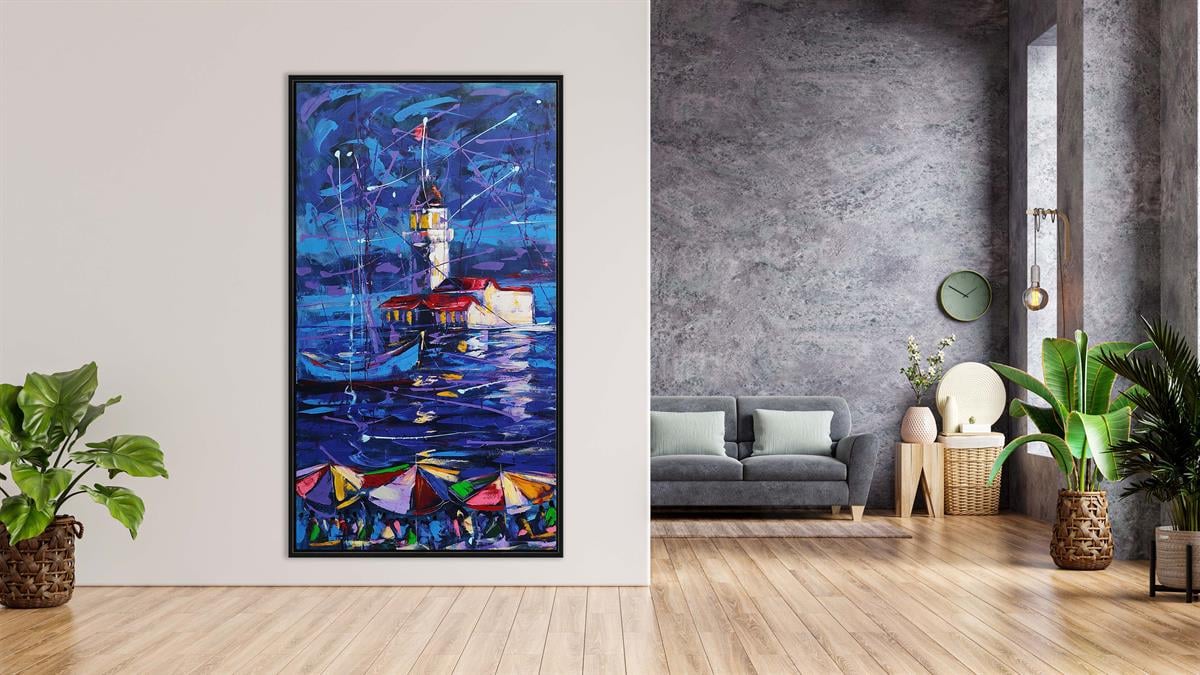 Modern yağlı boya tablolarkozaart galeri | El yapımı orjinal yağlı boya tablo satış sitesi