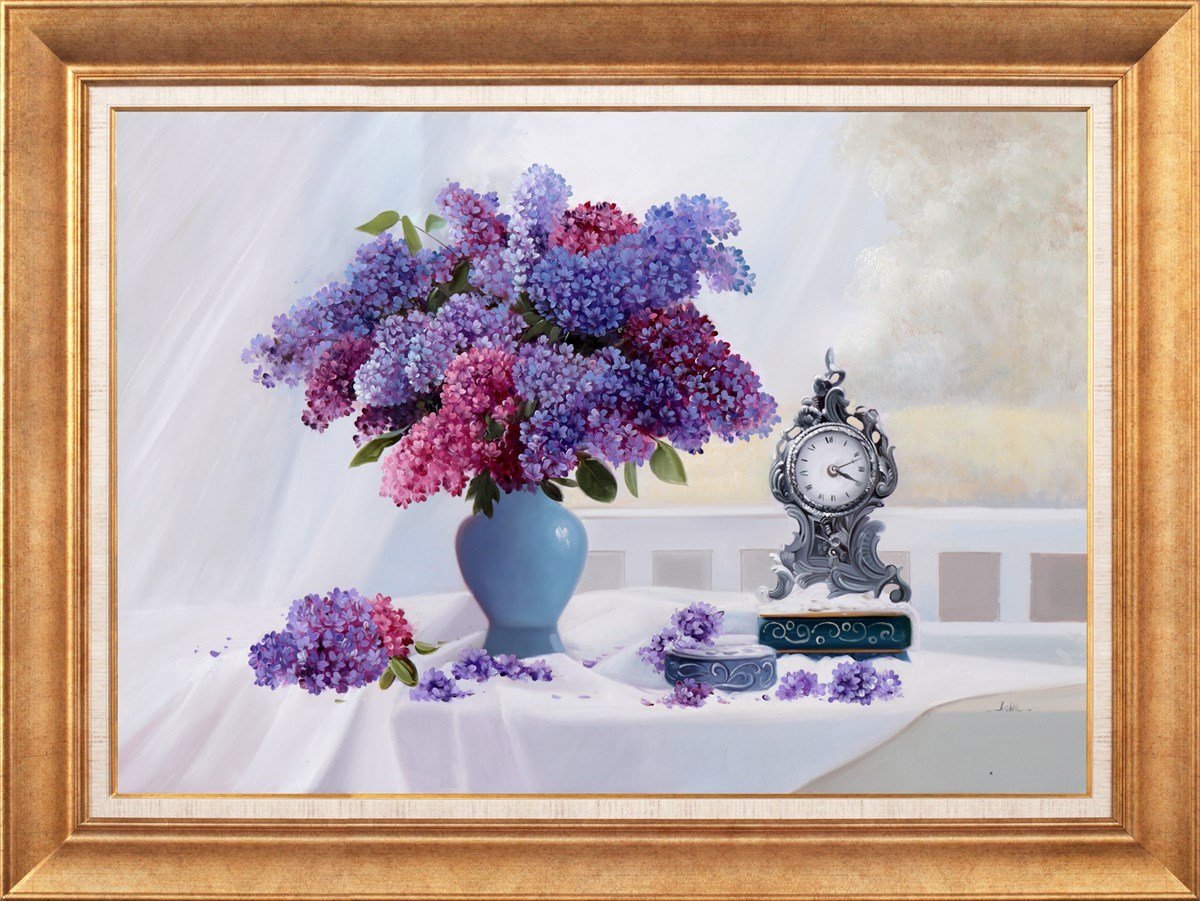 Saat Ve Çiçek  |  70 x 100