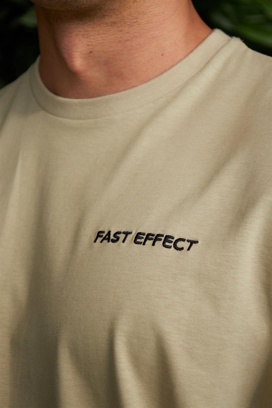 Nakış Detaylı Oversize Tshirt