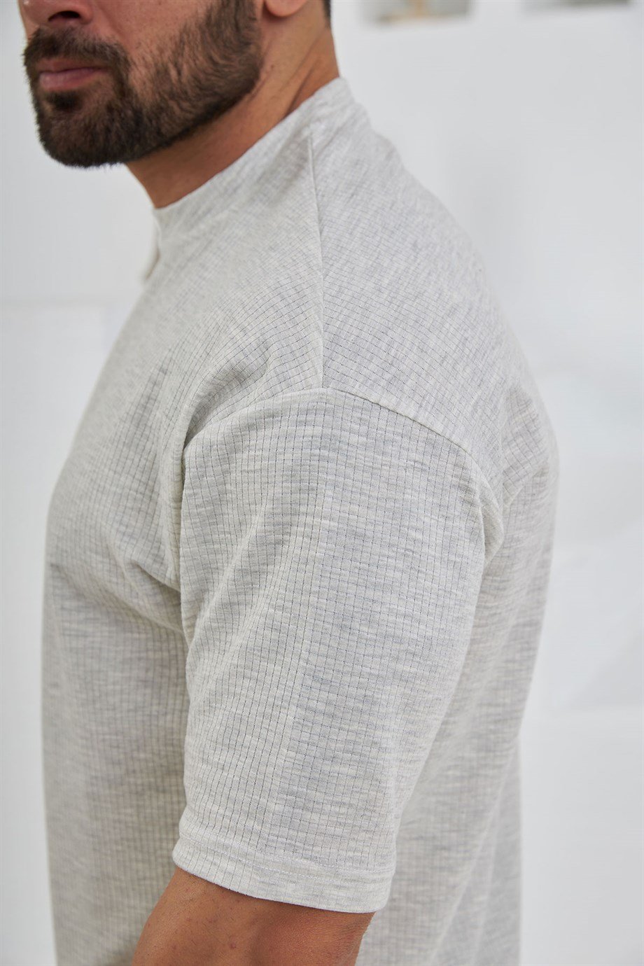 Waffi Oversize T-Shirt Beyaz