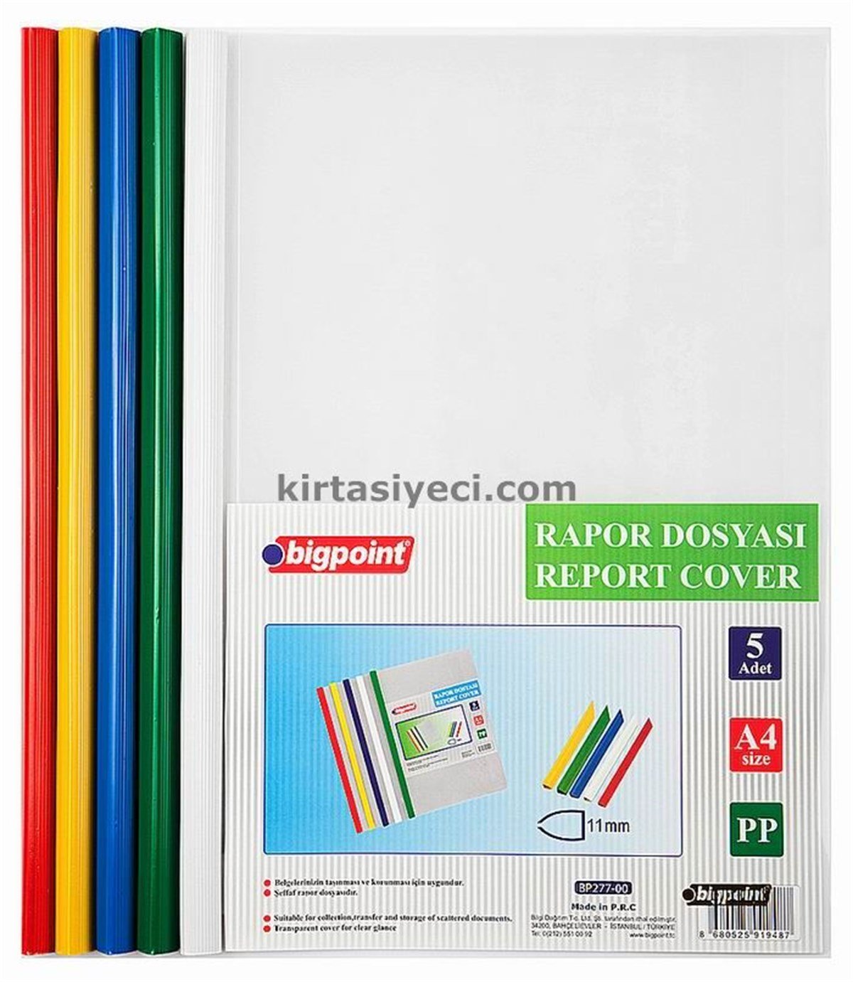 Bigpoint Bp277-00 Sikistirmali Rapor Dosyasi 11Mm 5Li 