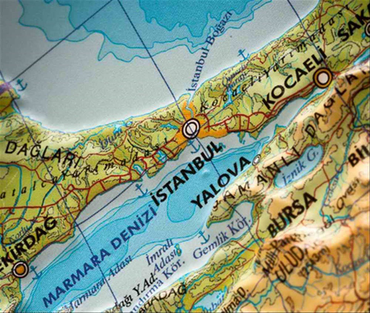 Gürbüz 25003 A4 Kabartma Türkiye Atlasi 21Cmx29.7Cm  