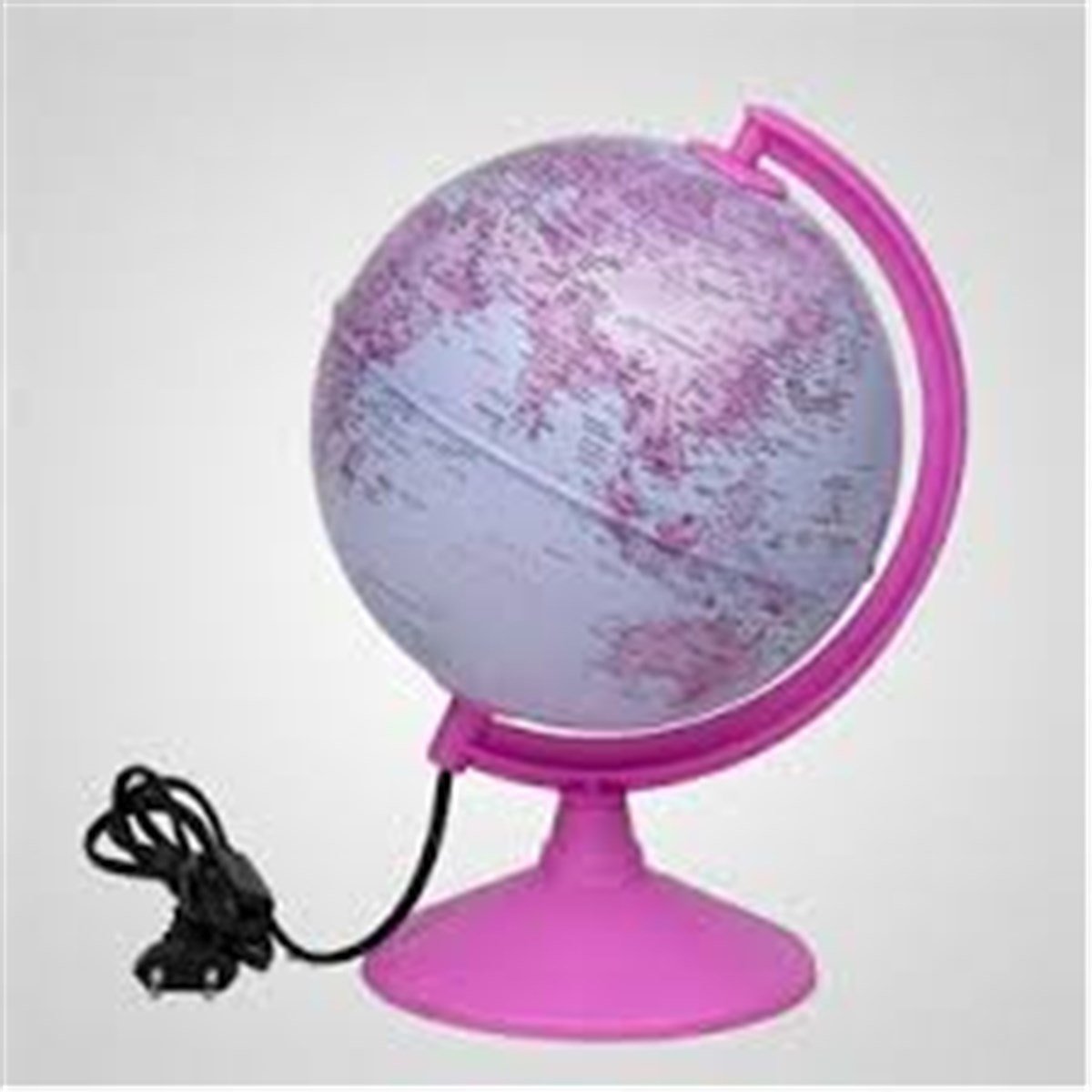 Gürbüz 43201 Isikli Pembe Siyasi Küre 20Cm 