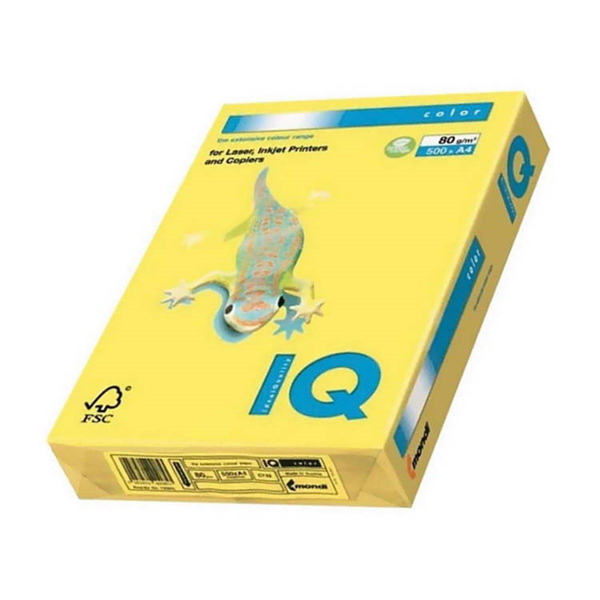 Iq Ne 1321 Cy39 Renkli Fotokopi Kagidi A4 80Gr Kanarya Sari 500Lü Paket