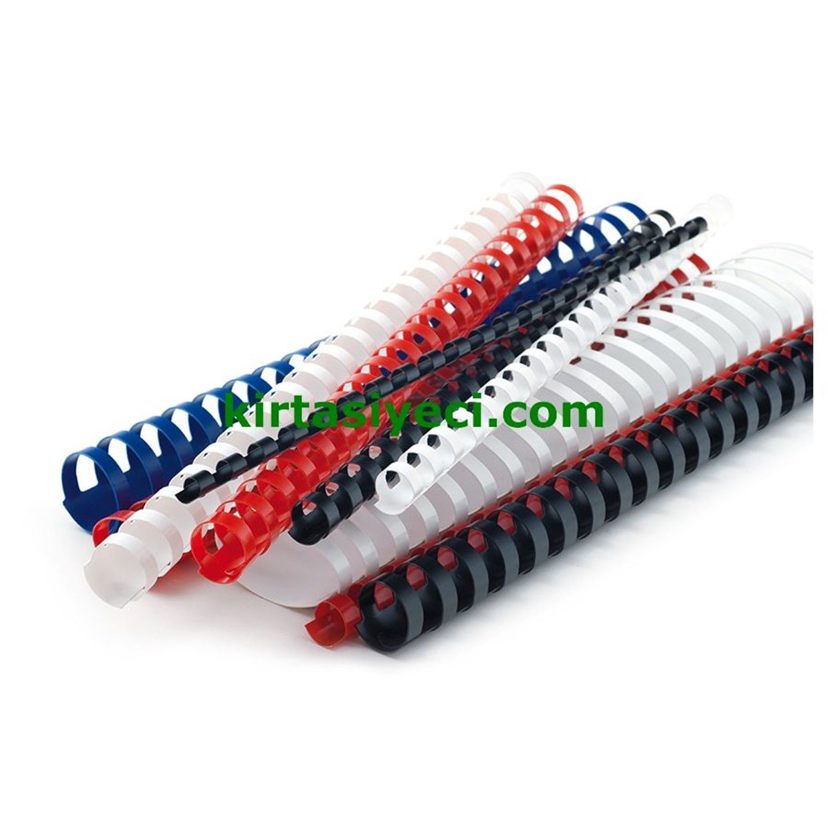 Mas 8106 Plastik Spiral 12Mm Beyaz 100Lü Paket 