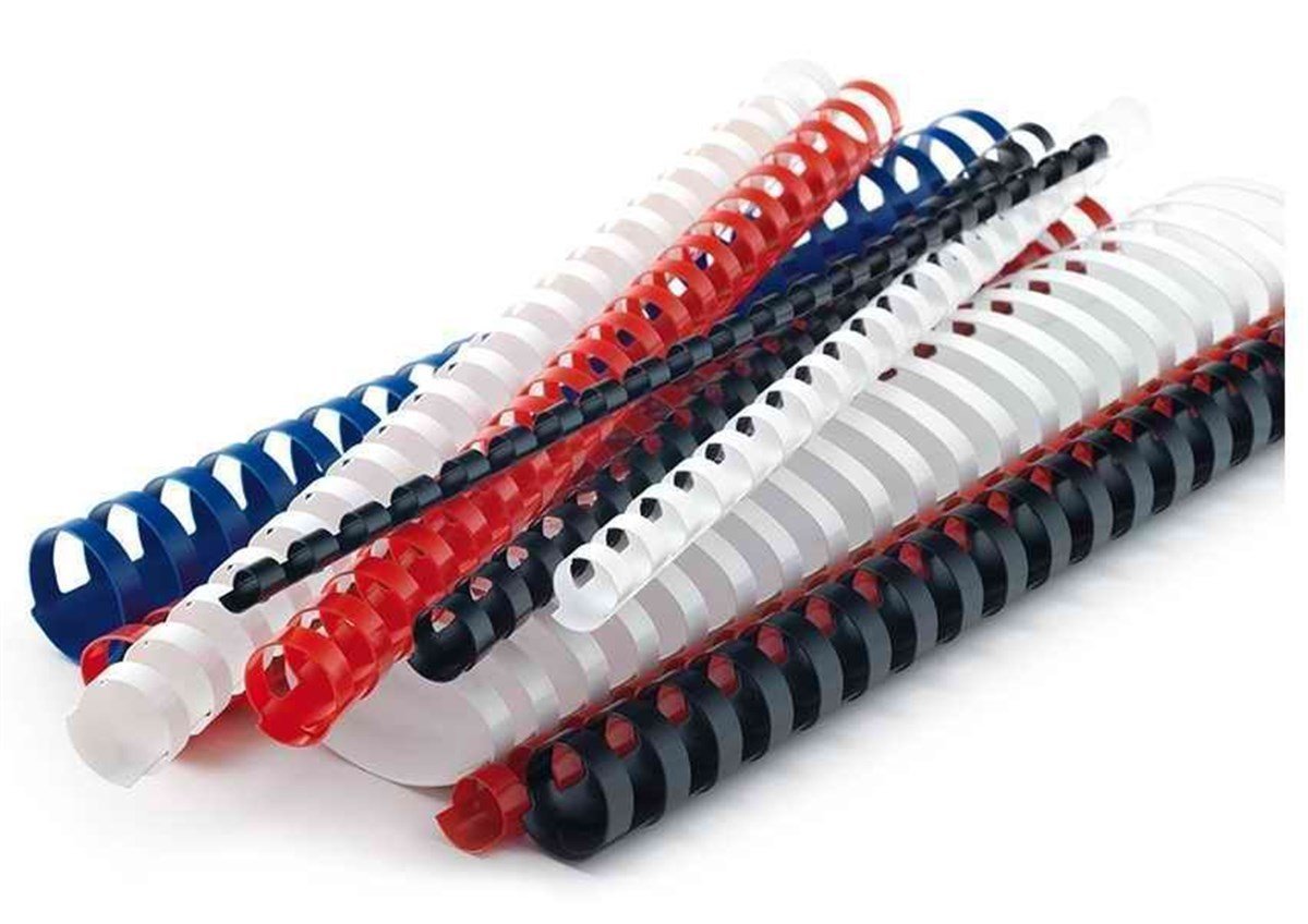 Mas 8106 Plastik Spiral 12Mm Siyah 100Lü Paket 