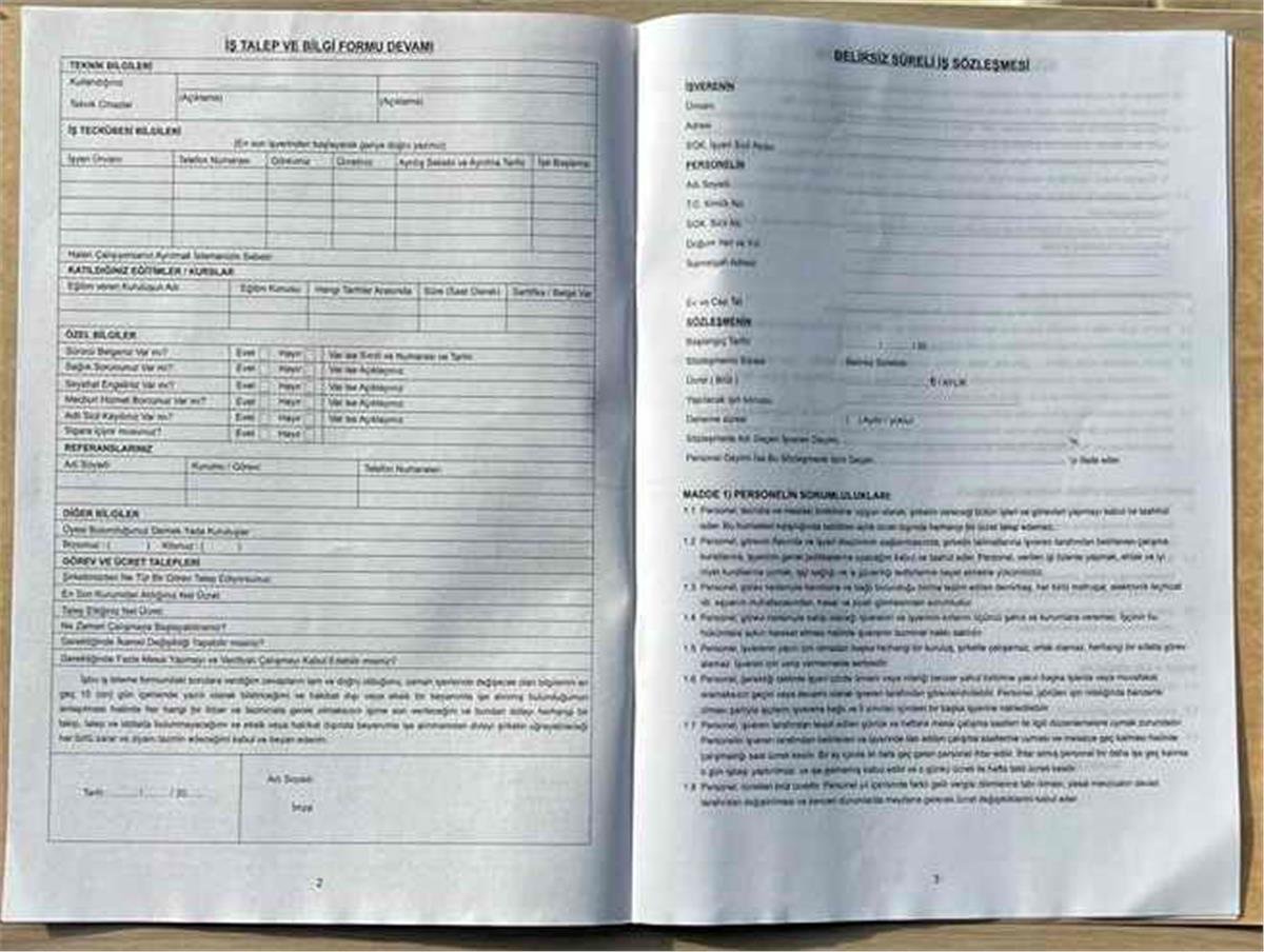 Özkan Bm541 Personel Özlük Dosyasi