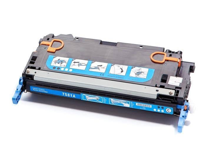 PRINTPEN HP Q7581A (503A) & CANON CRG-711C Cyan Remanufactured (6K)