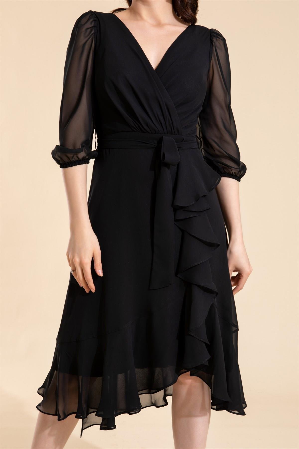 Nafide ŞİFON ELBİSE 4895