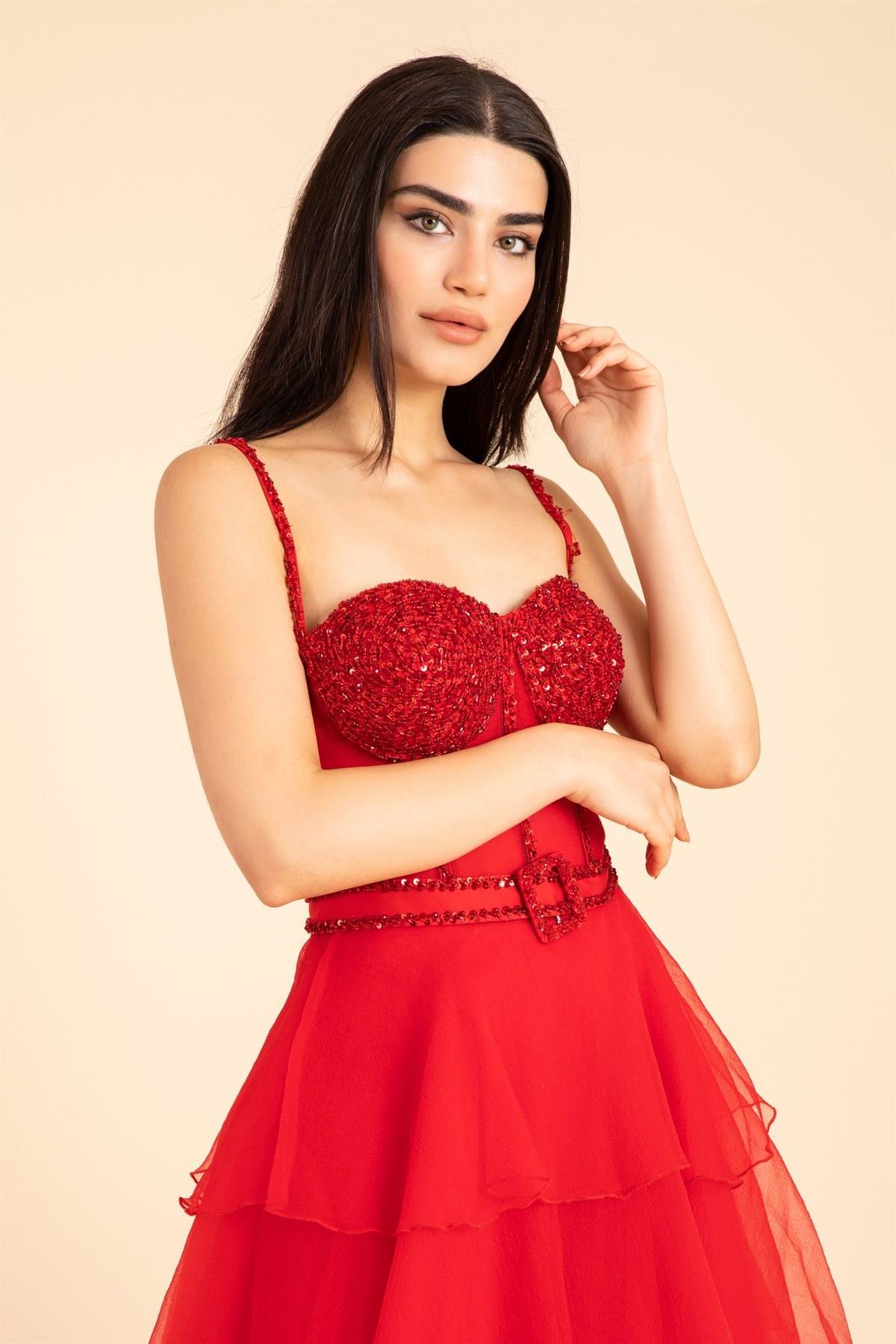 فستان سهرة طويل 324