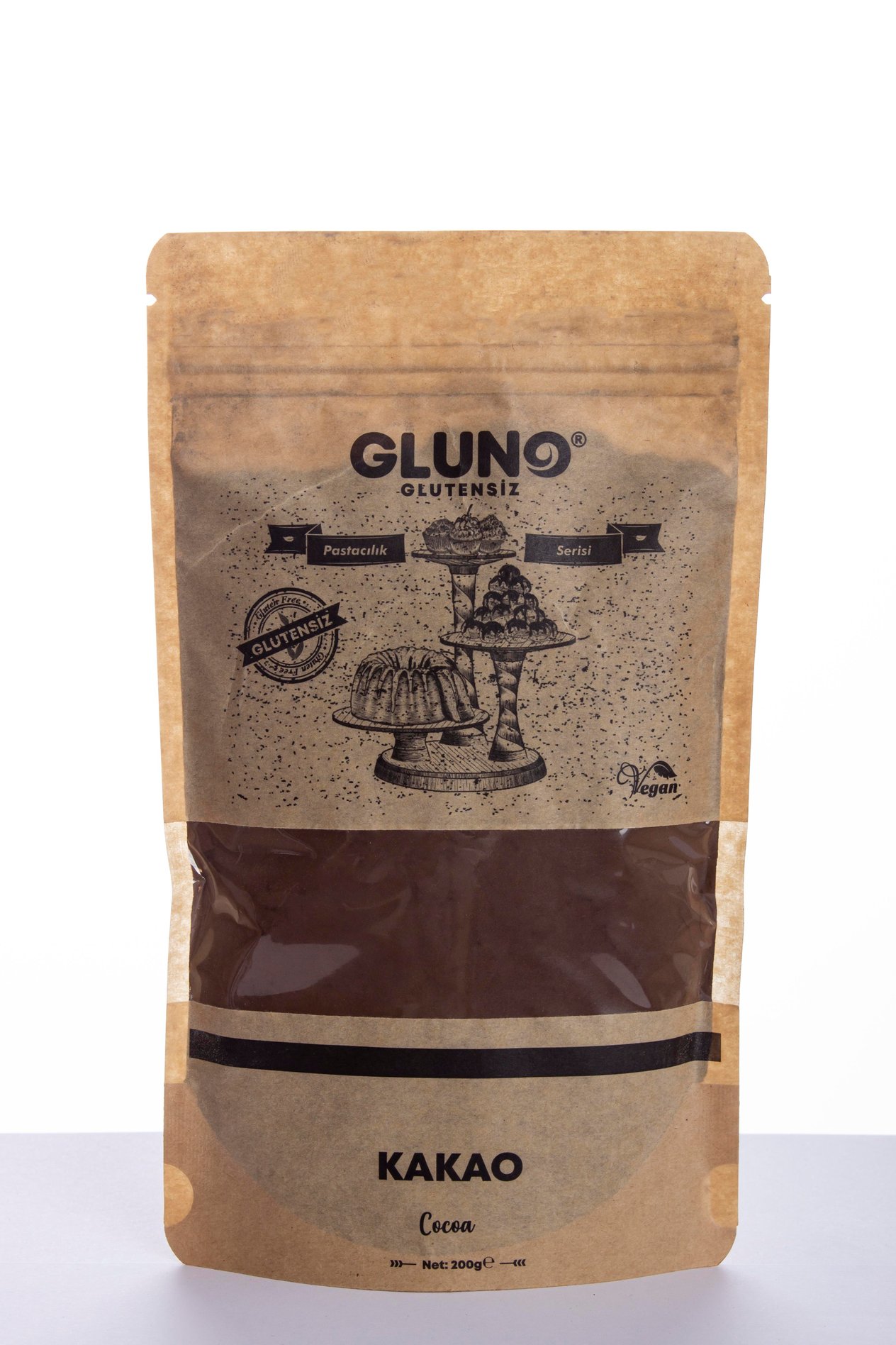 Gluno Glutensiz Kakao 200GR