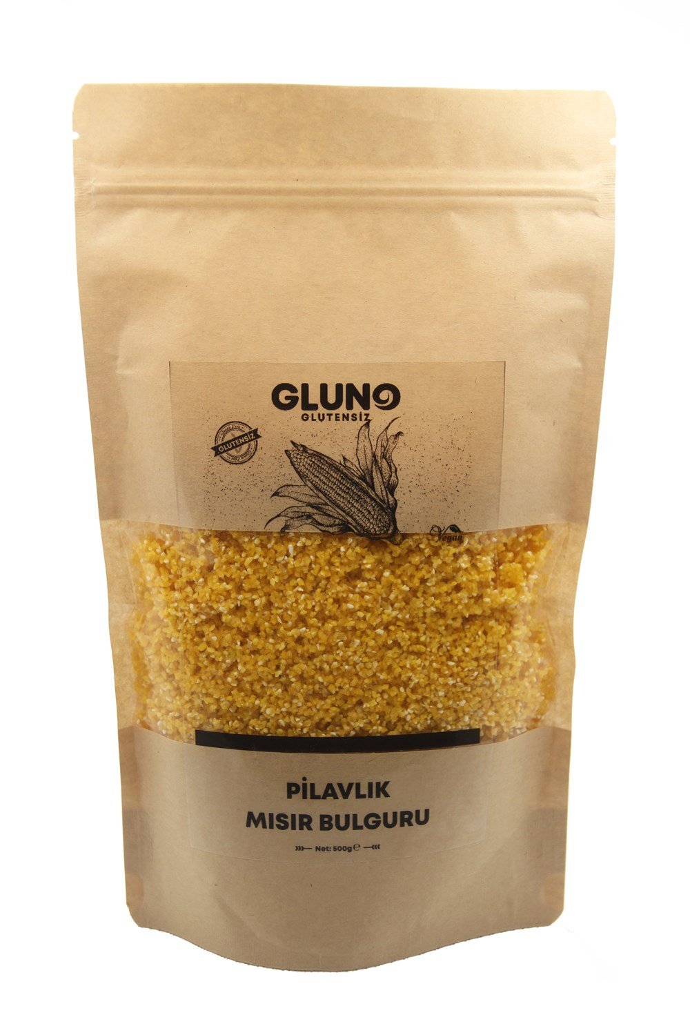 Gluno Glutensiz Pilavlık Mısır Bulguru 500g