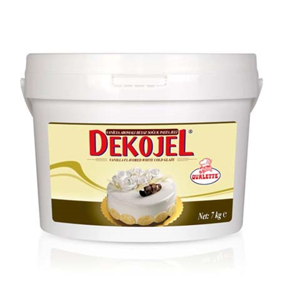JÖLE VANİLYA SOĞUK JÖLE 7 KG OVALETTE | AdanaPastaMalzemeleri.com JÖLE VANİLYA SOĞUK JÖLE 7 KG OVALETTE