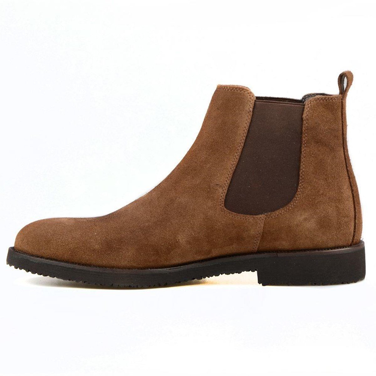 FootCourt Men's Suede Chelsea Boots