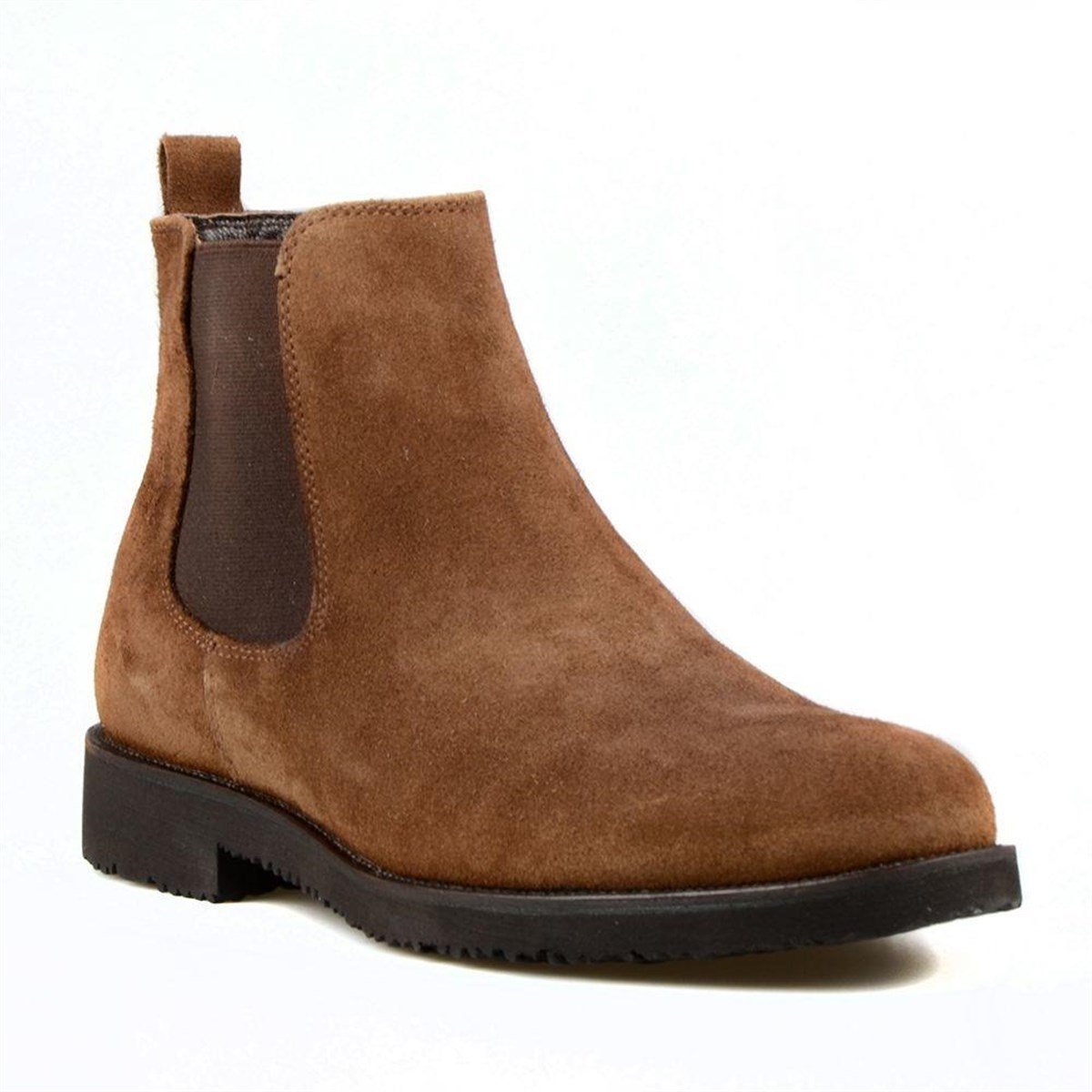 FootCourt Men's Suede Chelsea Boots
