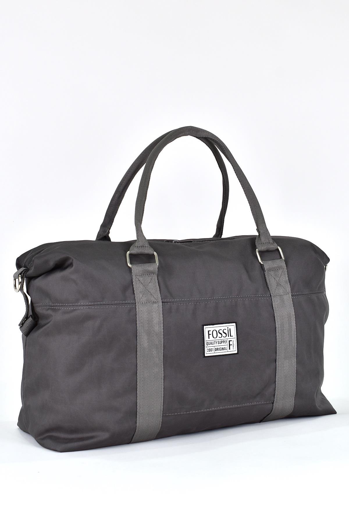 Fossil Unisex El Valizi ve Spor Çantası Antrasit FSL2006