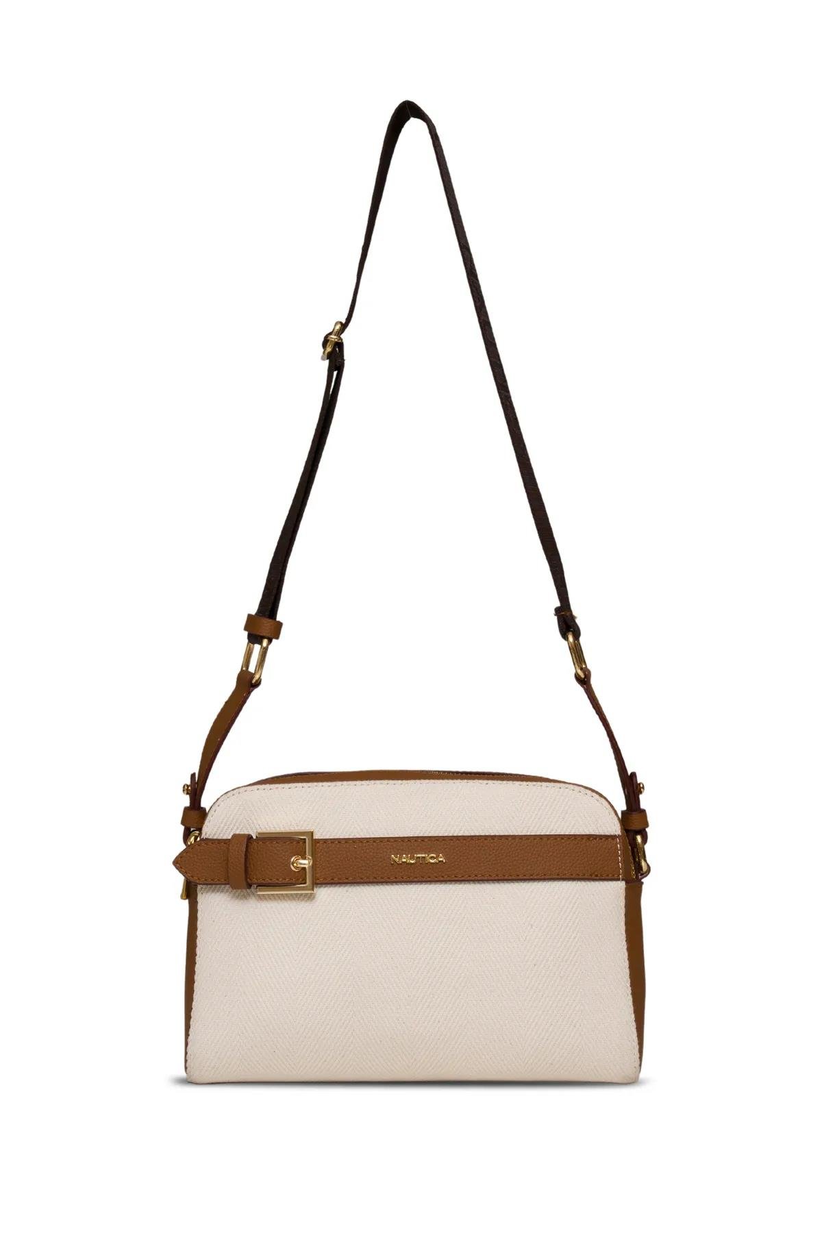 Nautica Kadın Postacı Çantası Bej - Taba CN7238T