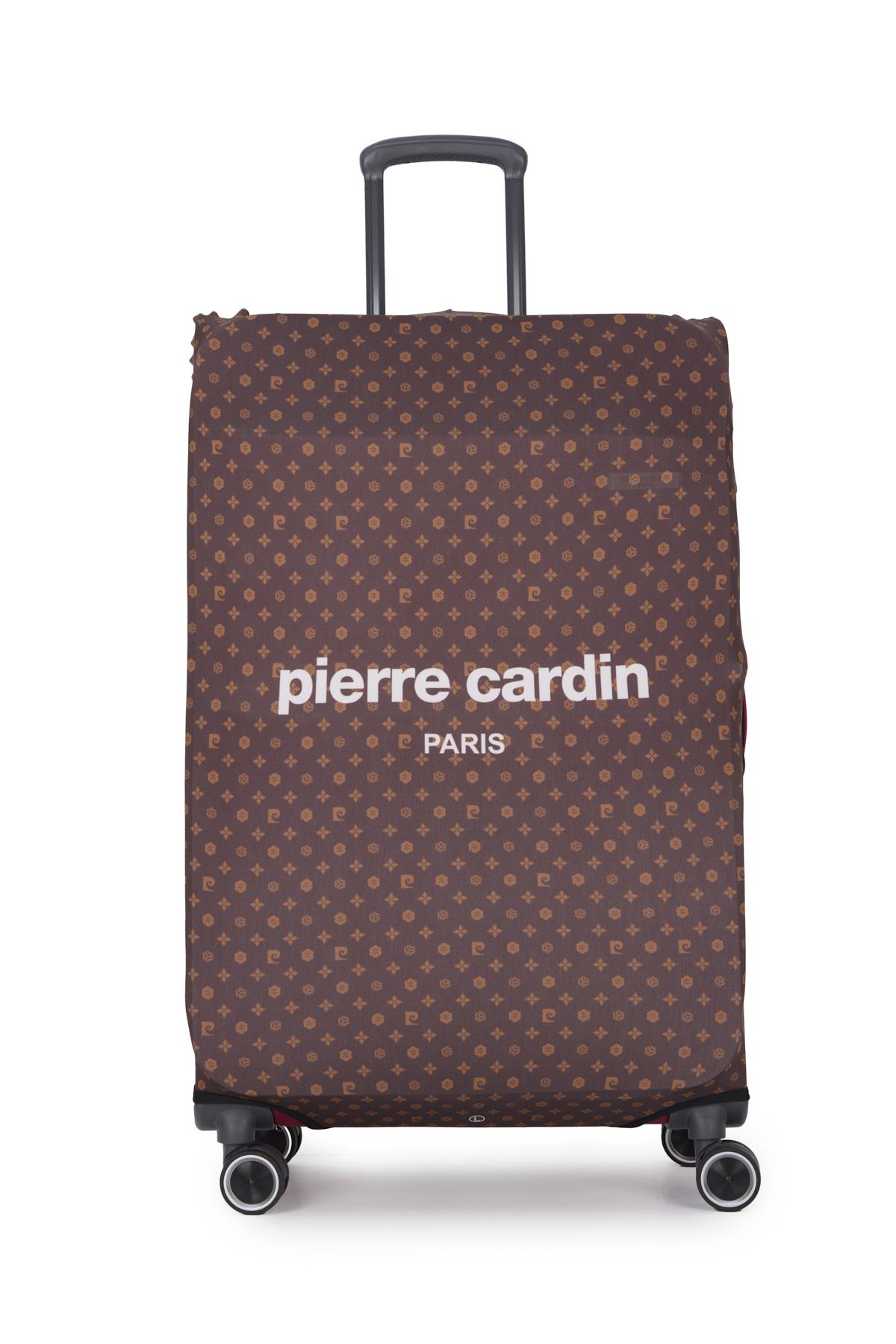 Pierre Cardin Büyük Boy Koruyucu Valiz Kılıfı Likralı