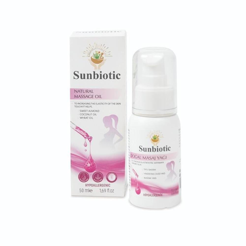Sunbiotic Doğal Masaj Yağı 50 ml