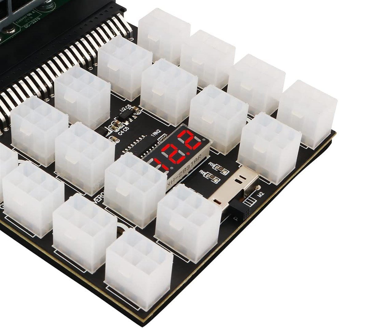 12 - 17 PIN ATX 6 PIN Breakout Board Adaptörü Güç Kaynağı Led Kesme Panosu