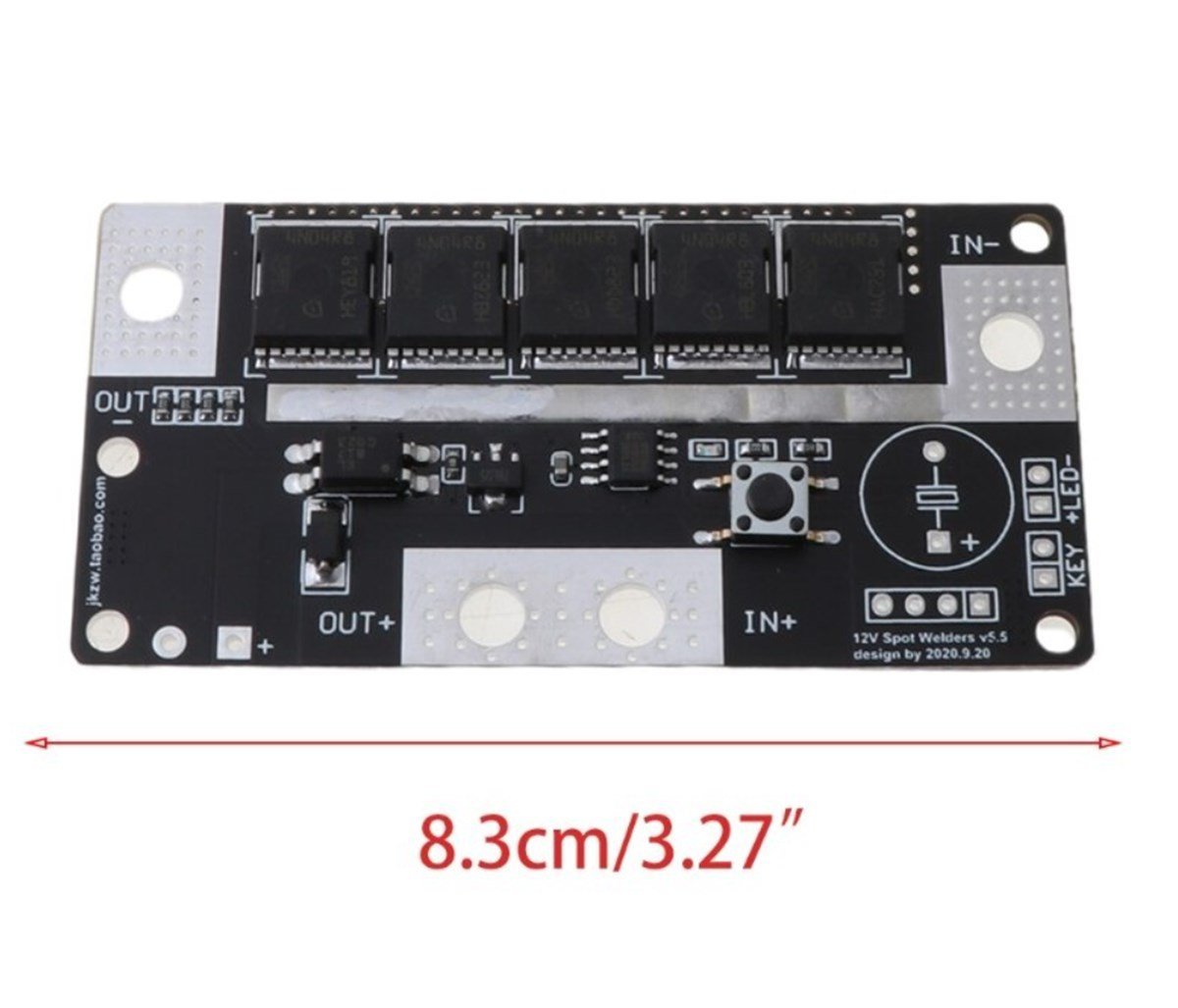 12V Kaynak Punta Devresi DIY 18650 Nikel Şerit Nokta Puntalama