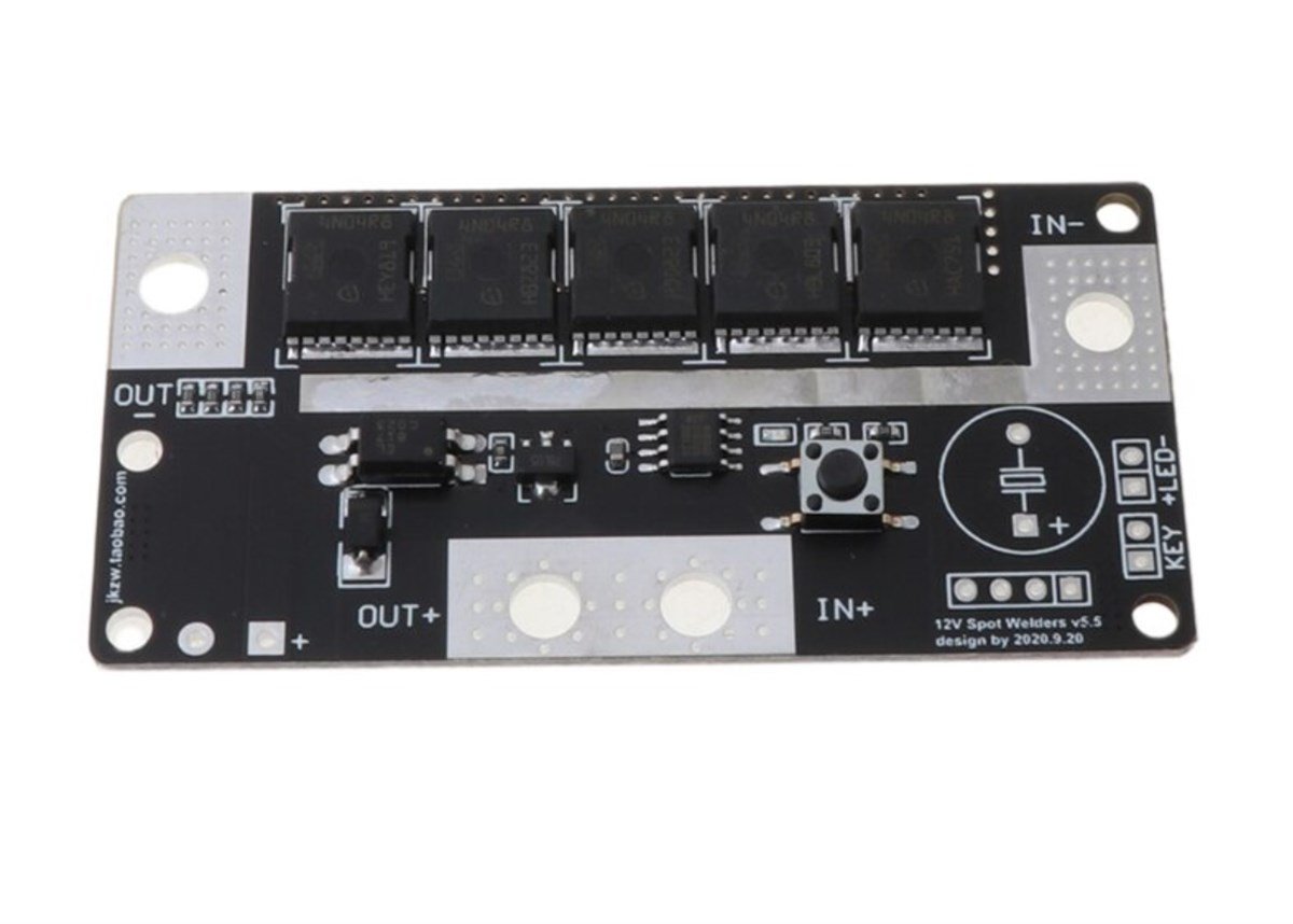 12V Kaynak Punta Devresi DIY 18650 Nikel Şerit Nokta Puntalama