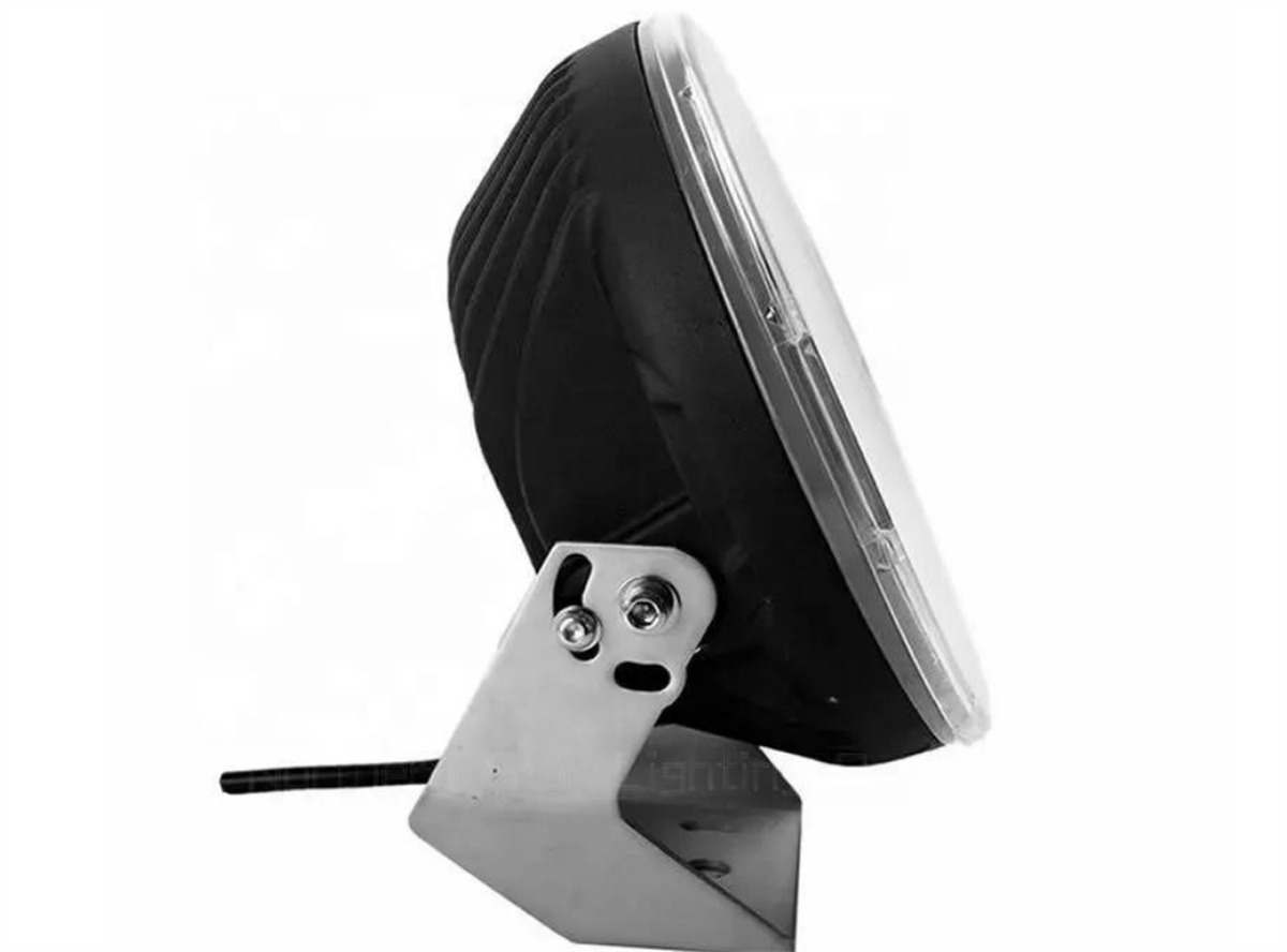 37 Ledli Siyah Çerçeve 185w Off Road Led Sis Farı Su Geçirmez 12v 24v Yuvarlak Çalışma Lambası