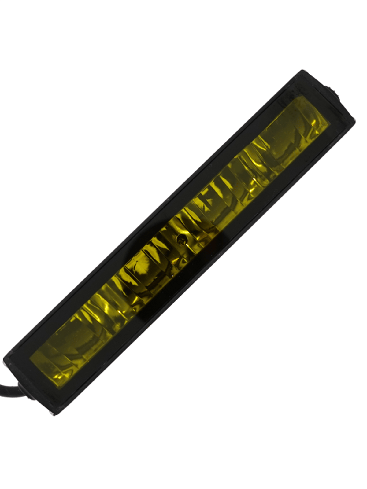 40w Düz Universal Sarı Cam Uzun Sis Lambası Led Bar 4 Led
