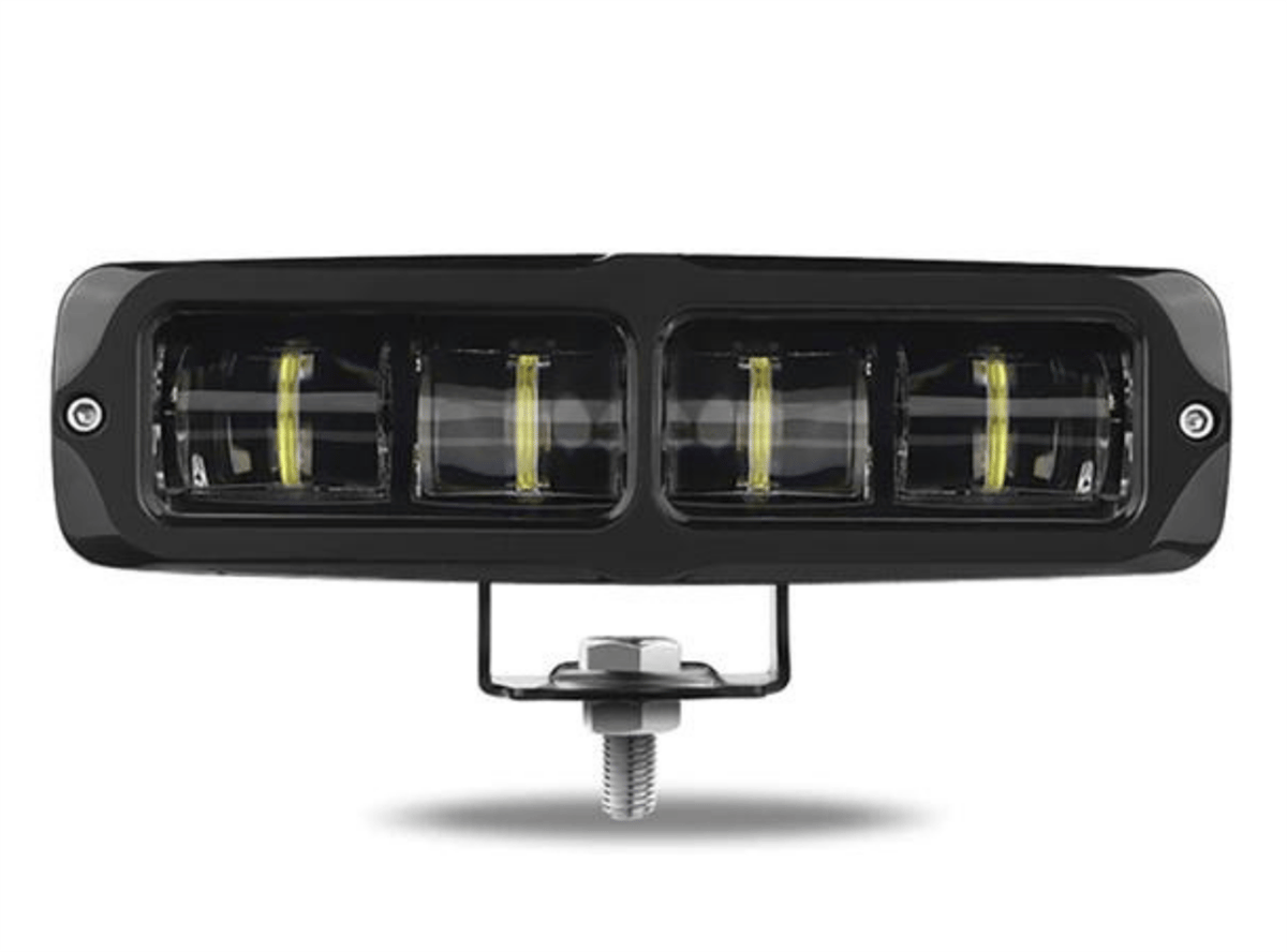 40w Düz Universal Uzun Sis Lambası Led Bar 4 Led