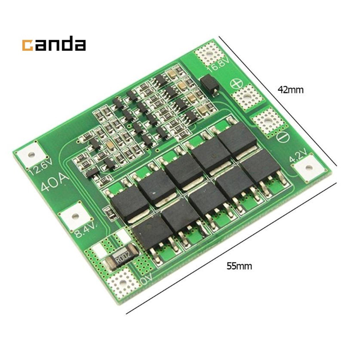 4S 40A Standart Versiyon 18650 BMS Lityum Pil Şarj Koruma Devresi