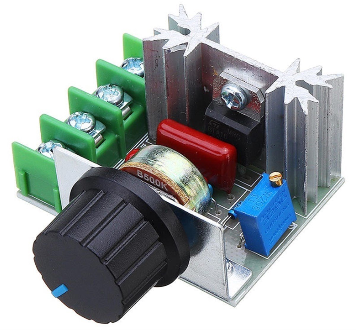 AC 220V 2000w Motor Hız Kontrol Dimmer Devresi Voltaj Regülatörü