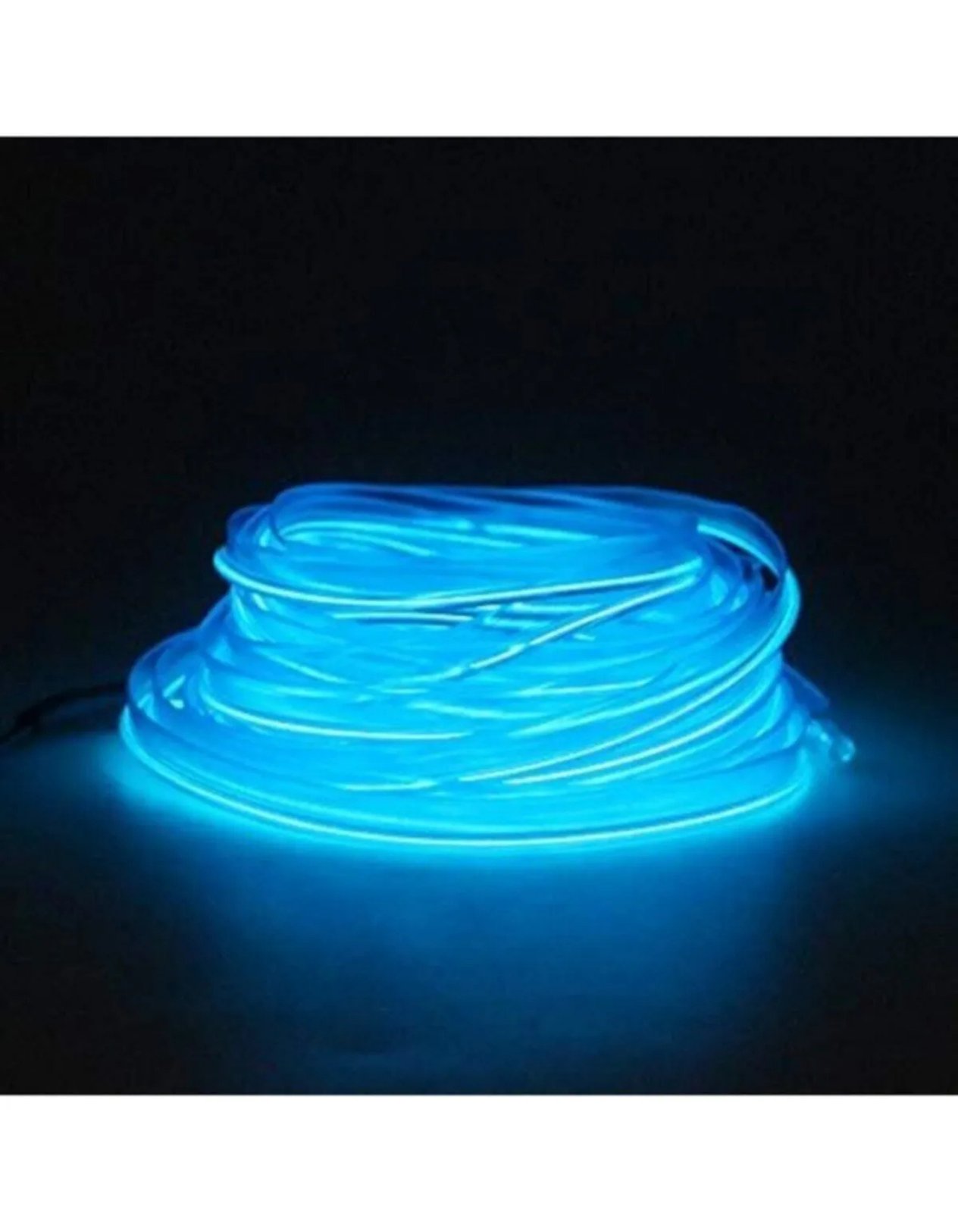 Araç Içi Aydınlatma Ip Şerit Torpido Led Ip Neon Dekoratif Mavi 2 Metre