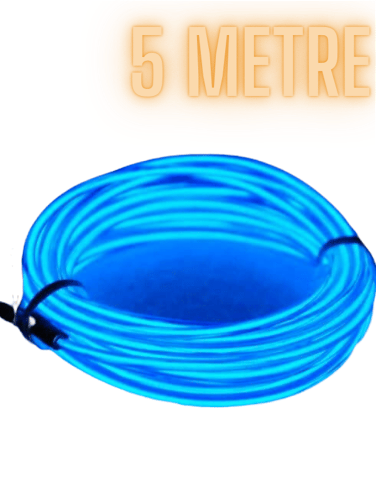 Araç Içi Aydınlatma Ip Şerit Torpido Led Ip Neon Dekoratif Mavi 5 Metre