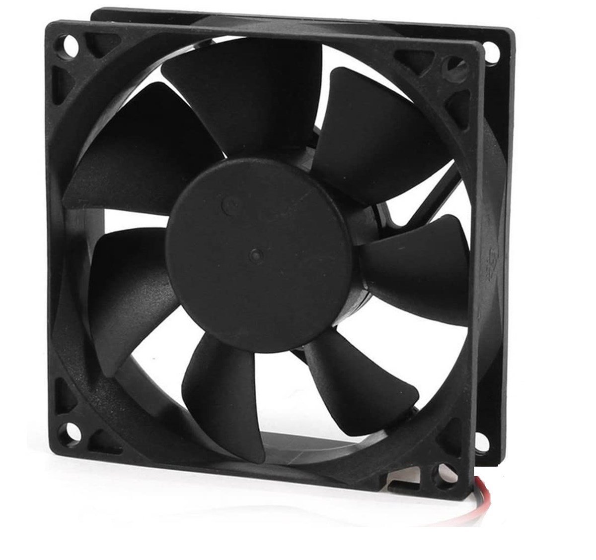 DC 12V 4 Pinli 80x80mm 8cm Kare Kasa Fanı Sleeve Bearing Fan