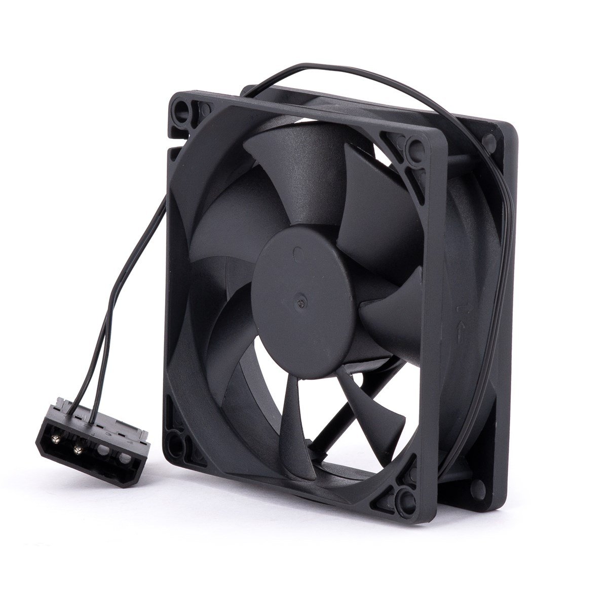 DC 12V 80x80mm 8cm Kare Kasa Fanı Sleeve Bearing Molex Fan