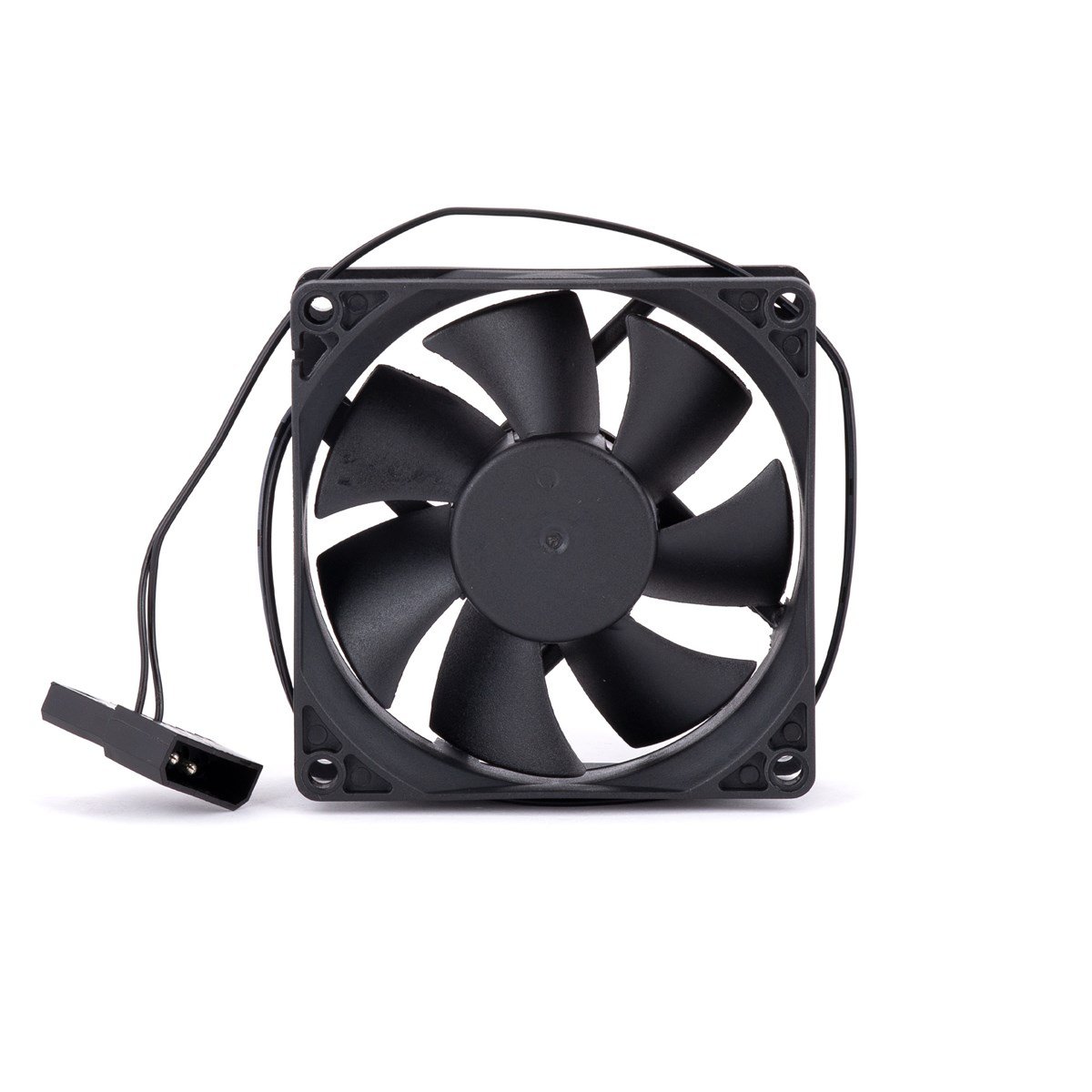 DC 12V 80x80mm 8cm Kare Kasa Fanı Sleeve Bearing Molex Fan