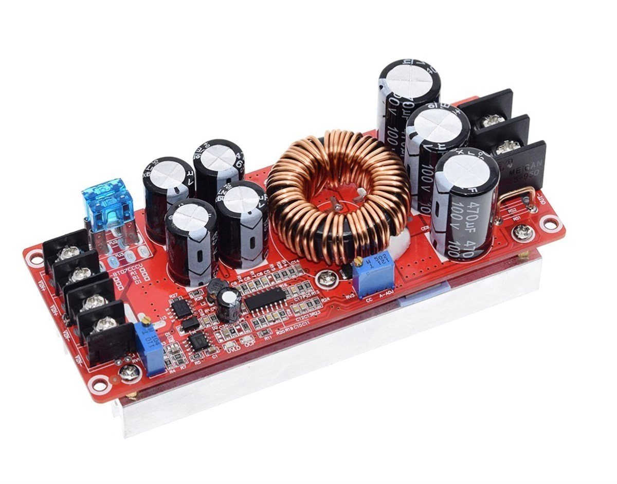DC DC 12V-80V Voltaj Yükseltici 20A 1200W Voltaj Regülatörü
