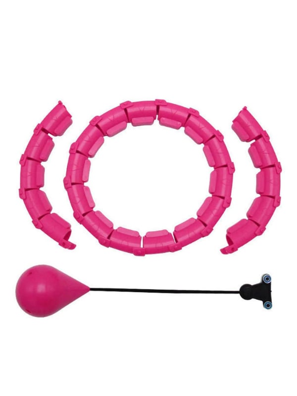 Hula Hoop Egzersiz Çemberi - Egzersiz Halkası - Ağırlıklı - Bel Bölgesi Ayarlanabilir - Hulahop
